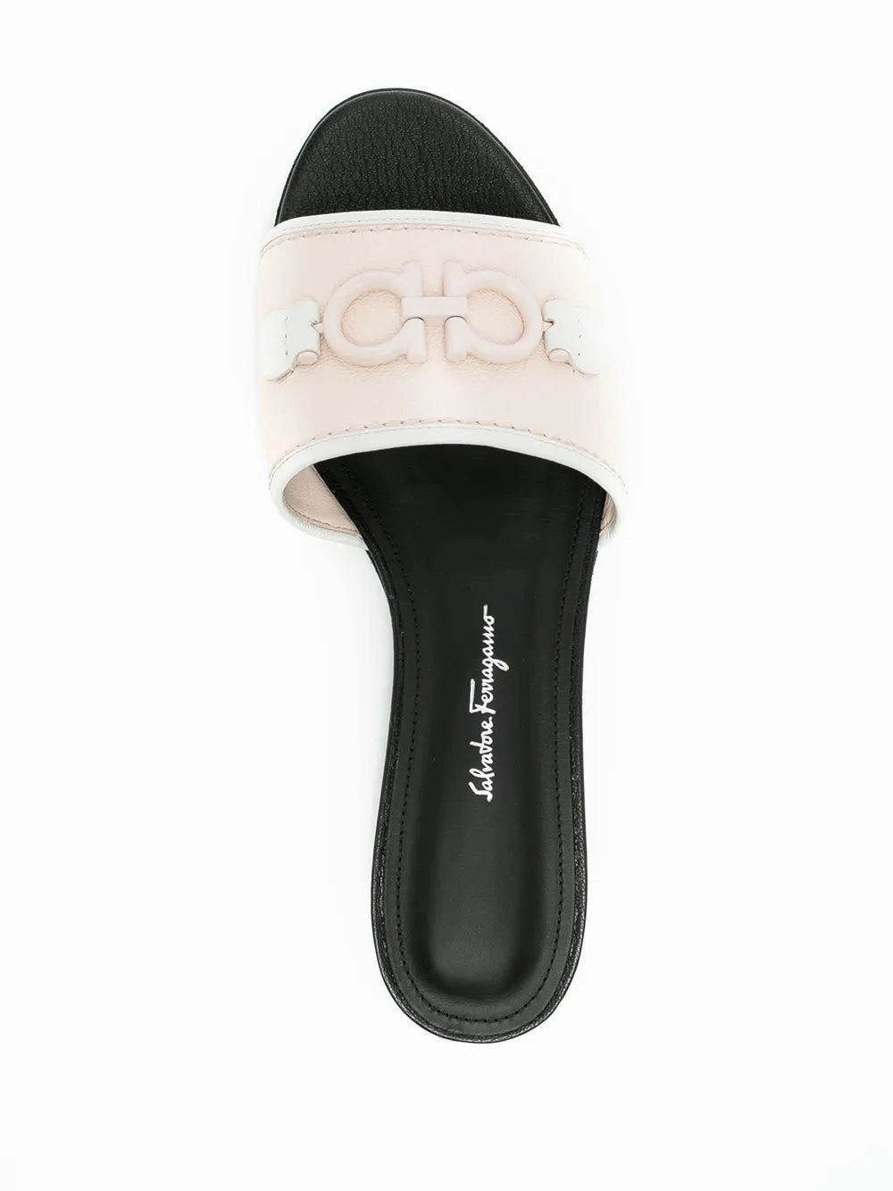 Elastic Collar Light Fit Sandals Ferragamo Rhodes Gancini-Logo Sandals