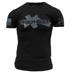 Problem Solver T-Shirt - Black Hiking durability