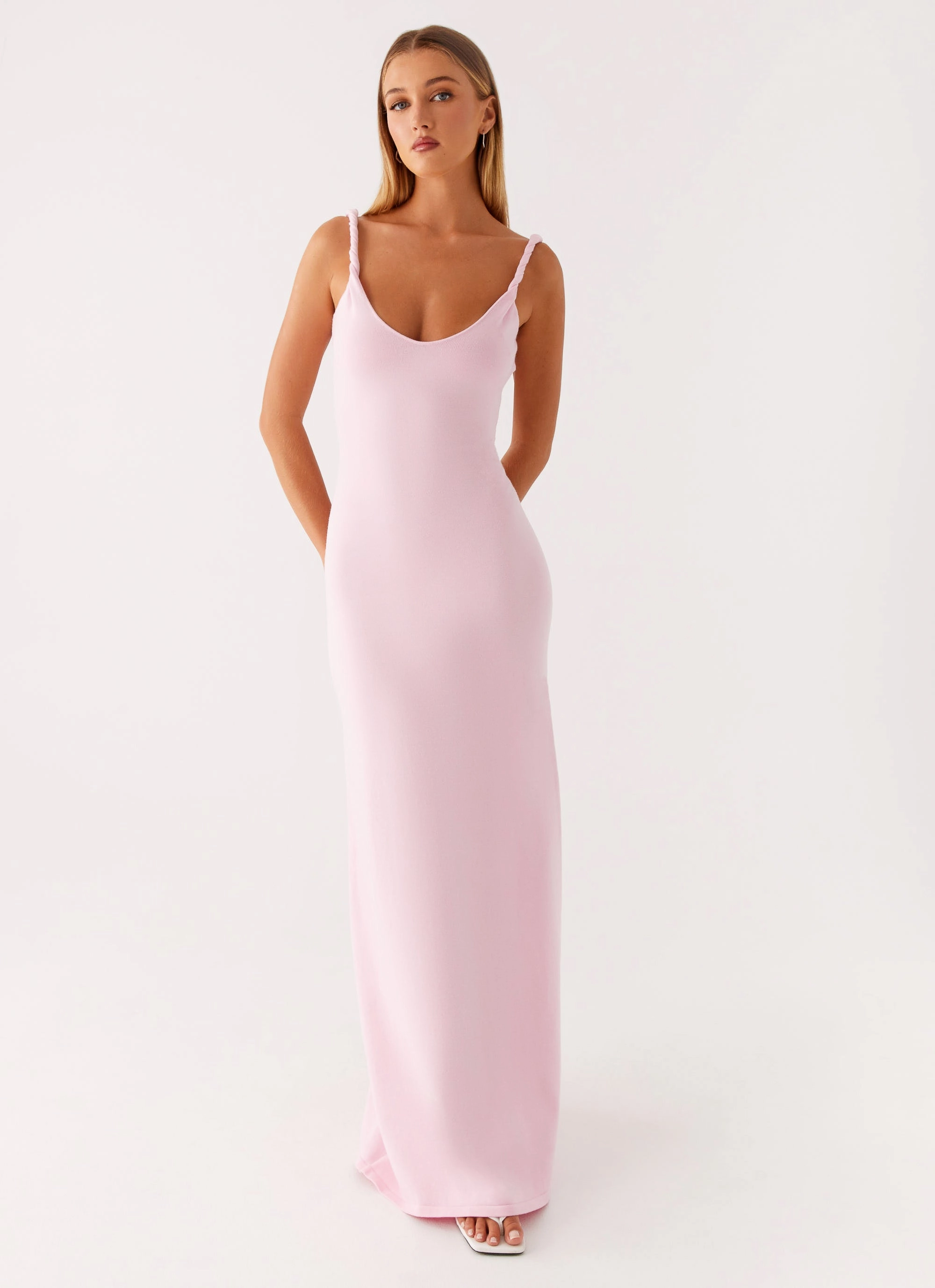 Cozy Style Anastasia Maxi Dress - Pink