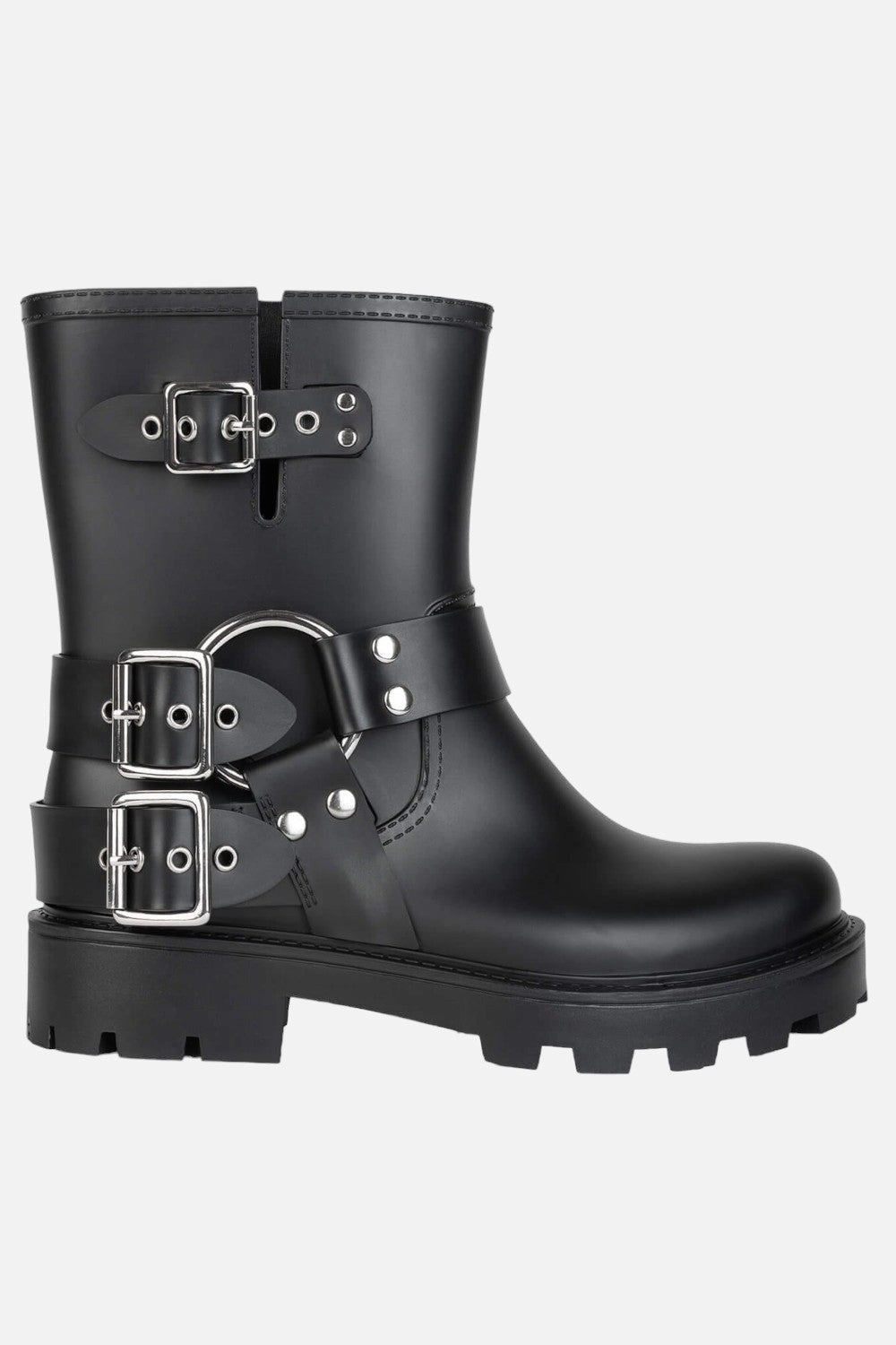 Jeffrey Campbell Controller Boots in Black Matte Silver Orthotic Compatible Padded Interior Cold Weather Commuter