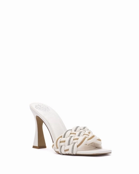 Beach Comfort Breathable Linings Rayley Mule In White Swan