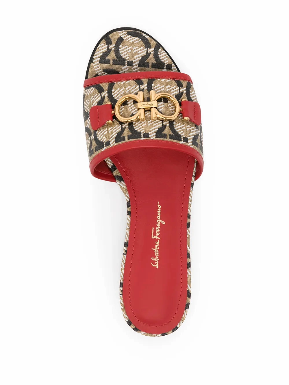 Ferragamo Gancini-Print 20Mm Mules Lightweight Structure Workout