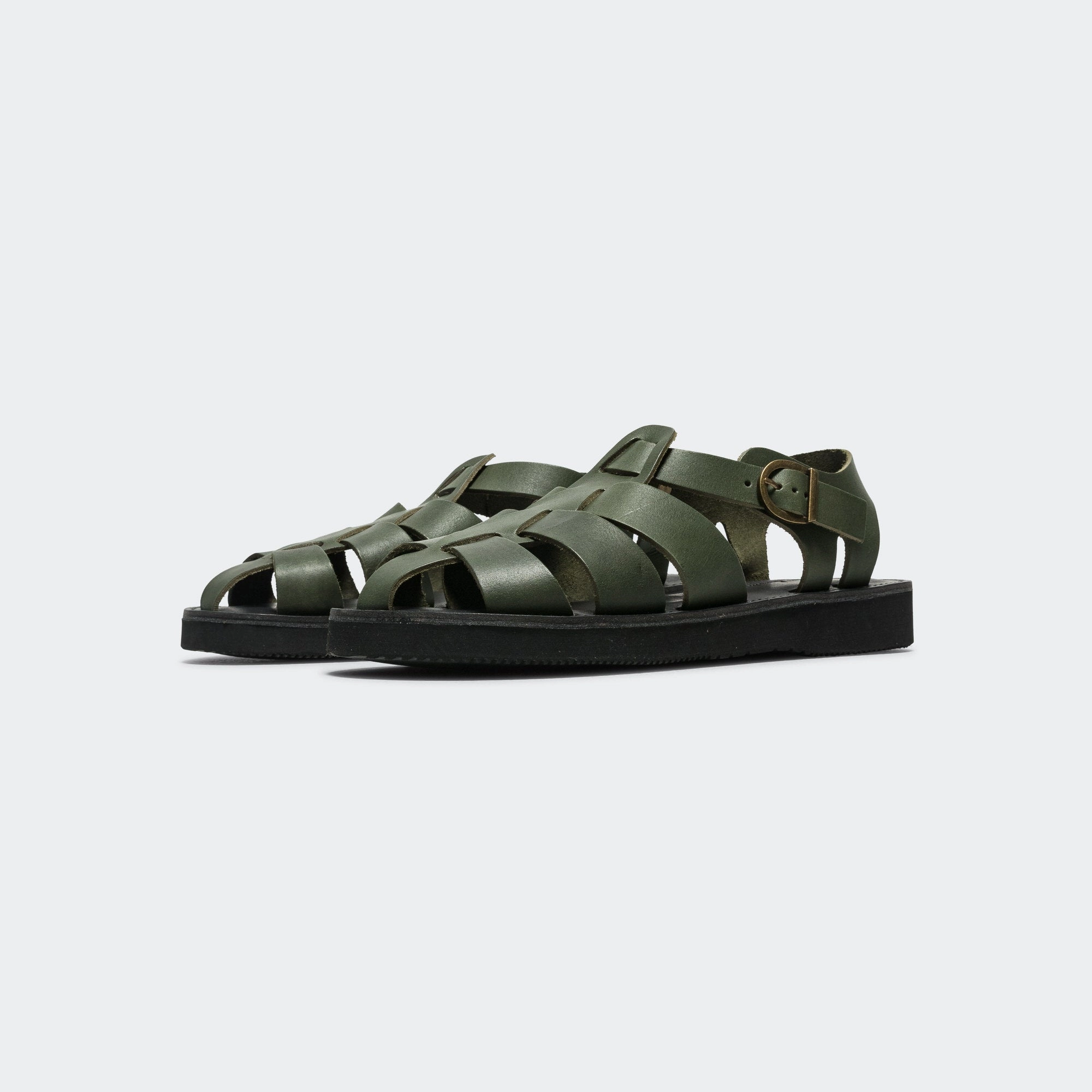 Gurkha Sandal - Pottery Green adjustable shoes Stay Cool