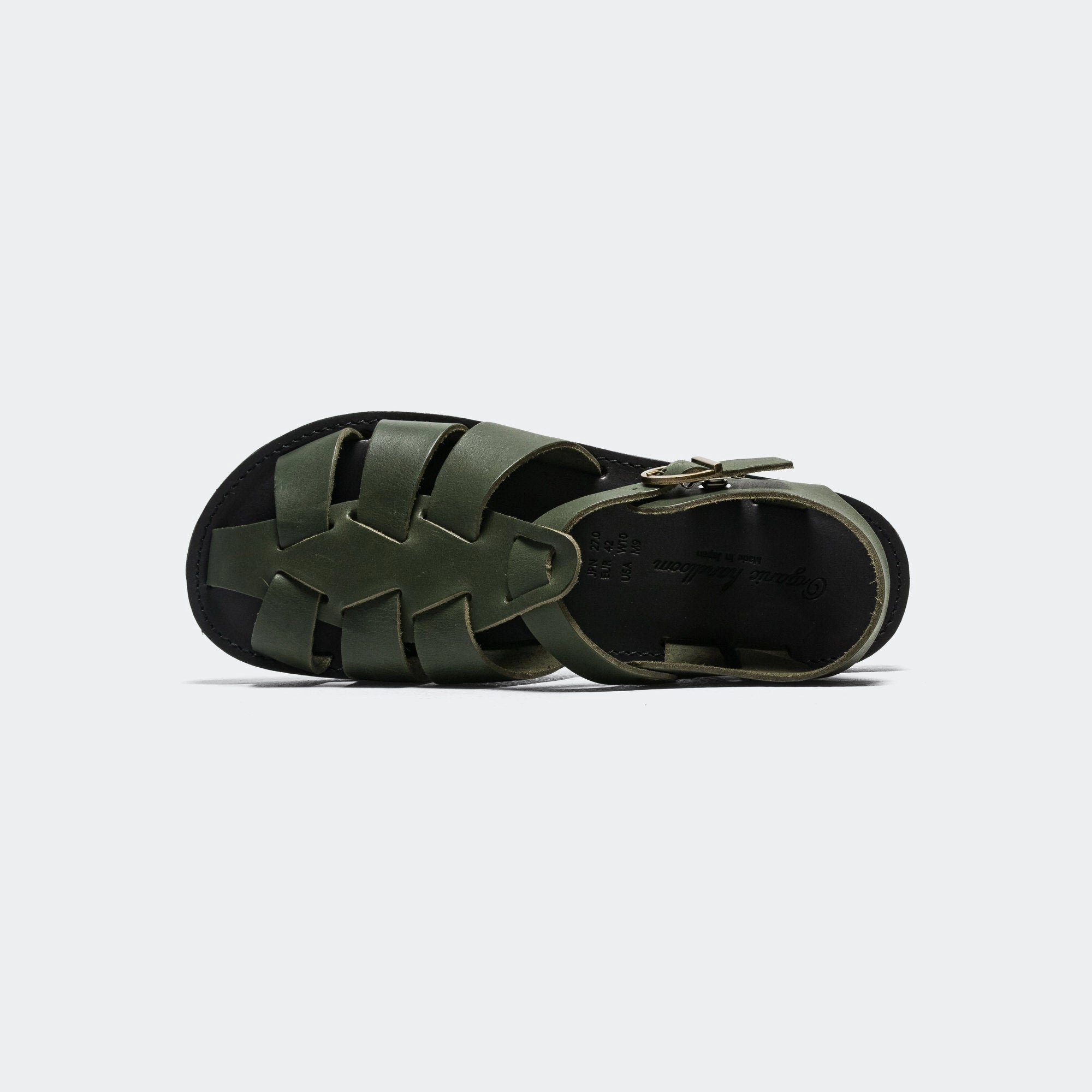 Gurkha Sandal - Pottery Green High Heel