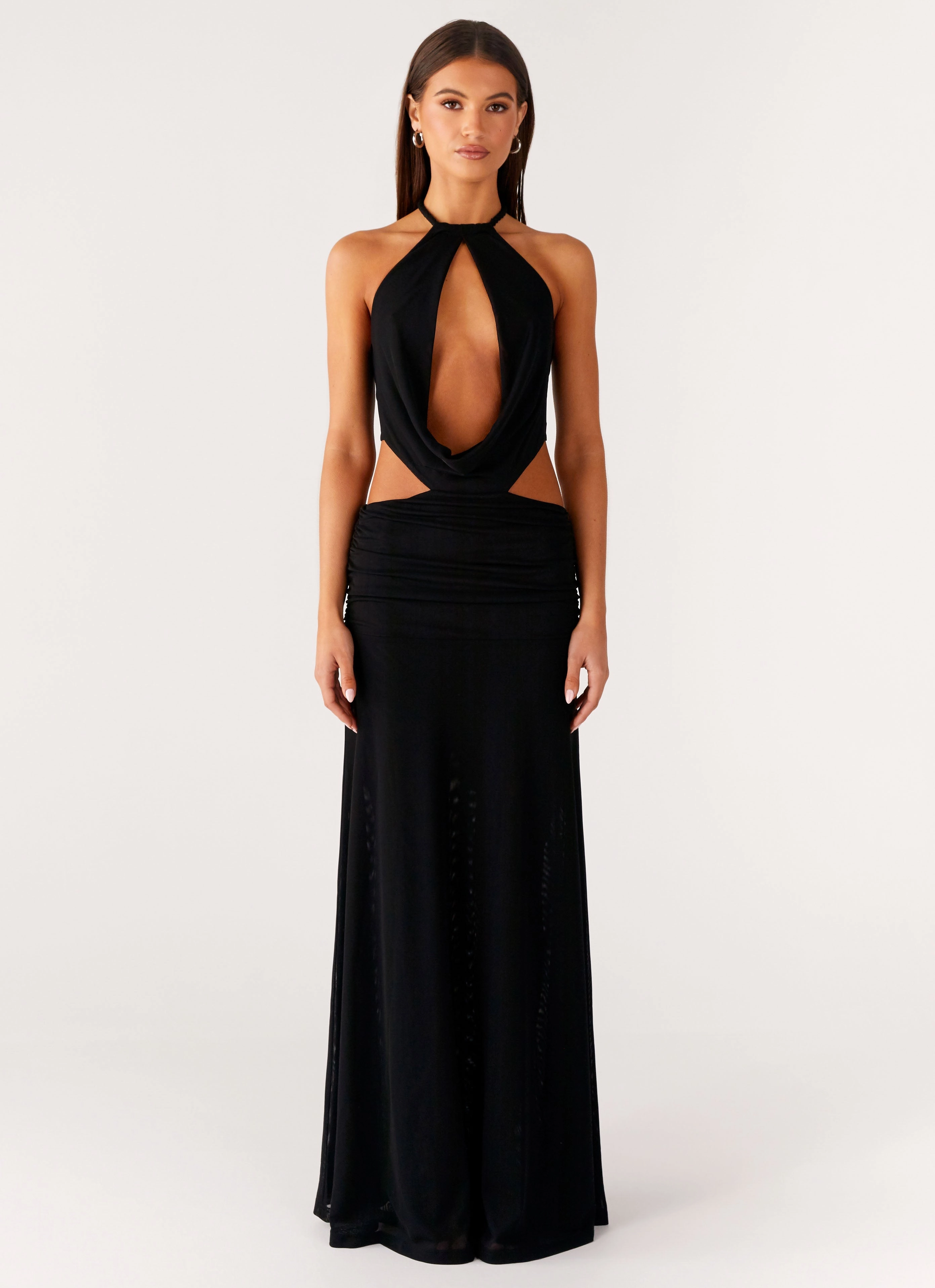 Only Love Maxi Dress - Black Flexible Comfort