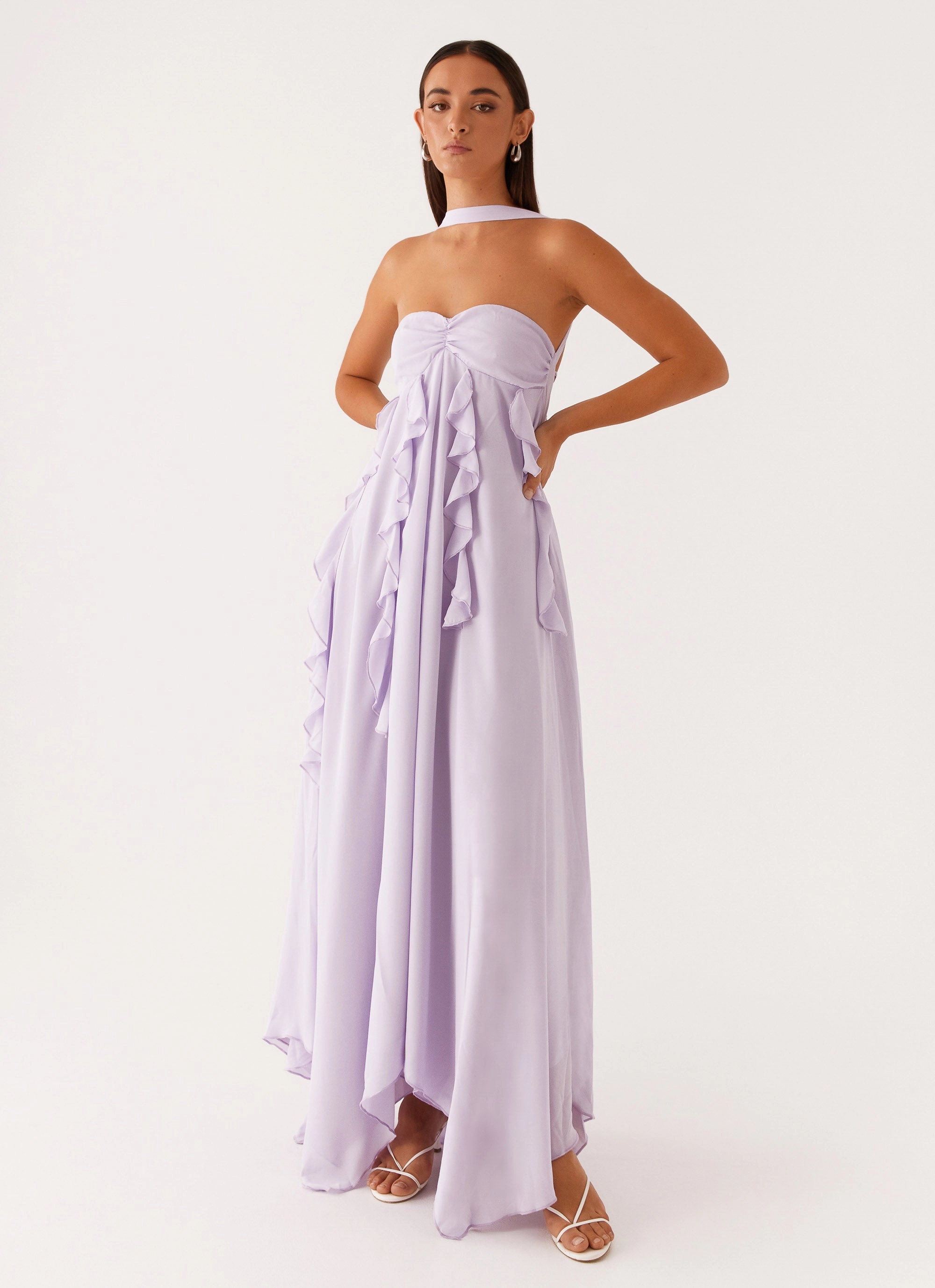 Baby-Shower Florence Maxi Dress - Lilac