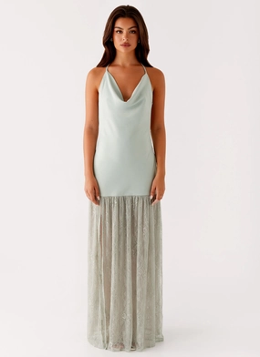 Brunch Outfit Kylie Maxi Dress - Sage