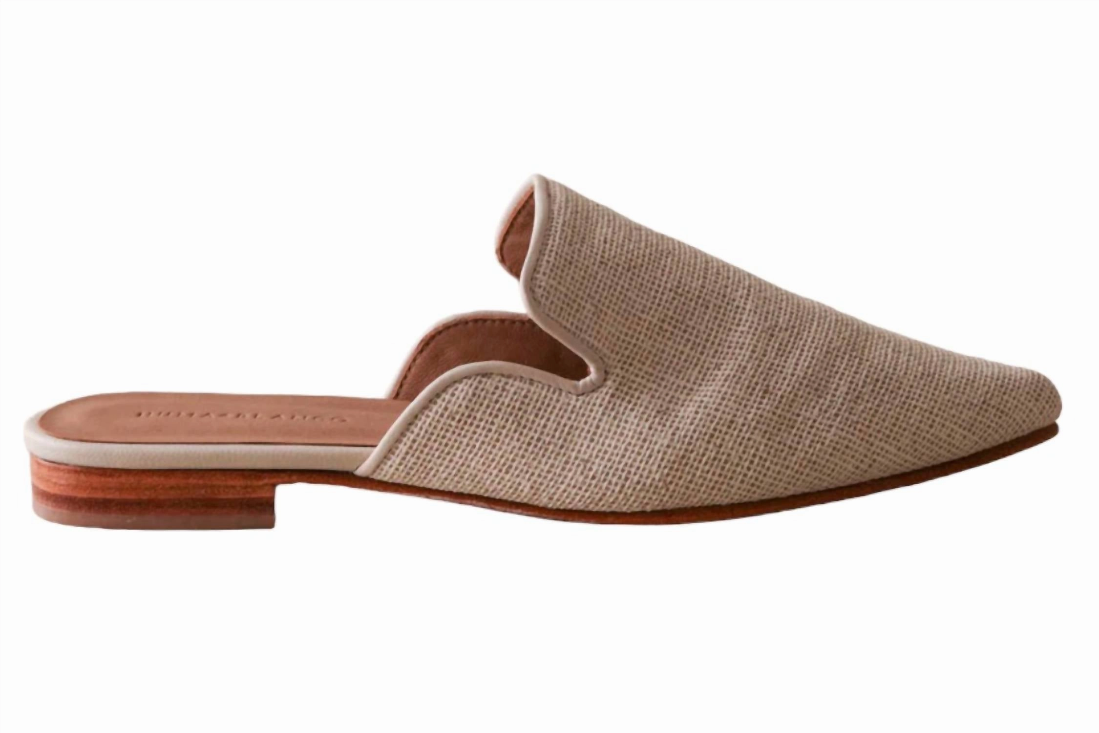 Quick Sandal Slip-On Footwear Women's Ilaria Mule In Natural Jute
