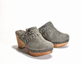 Comfortable For Cross Training Zander Clog In Vintage Grey