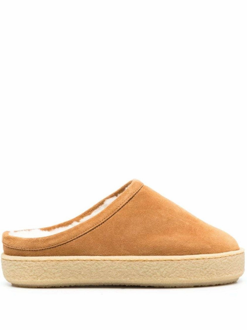 Stable Fozee Suede Flatform Mules