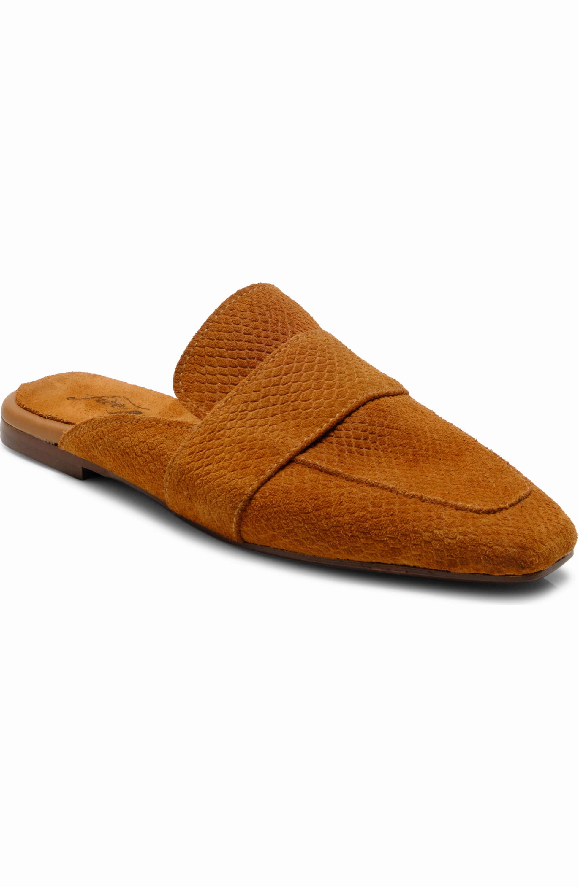 Free People Shoes At Ease 2.0 Loafer Mule in Tan Rain Light Sandal Repairs