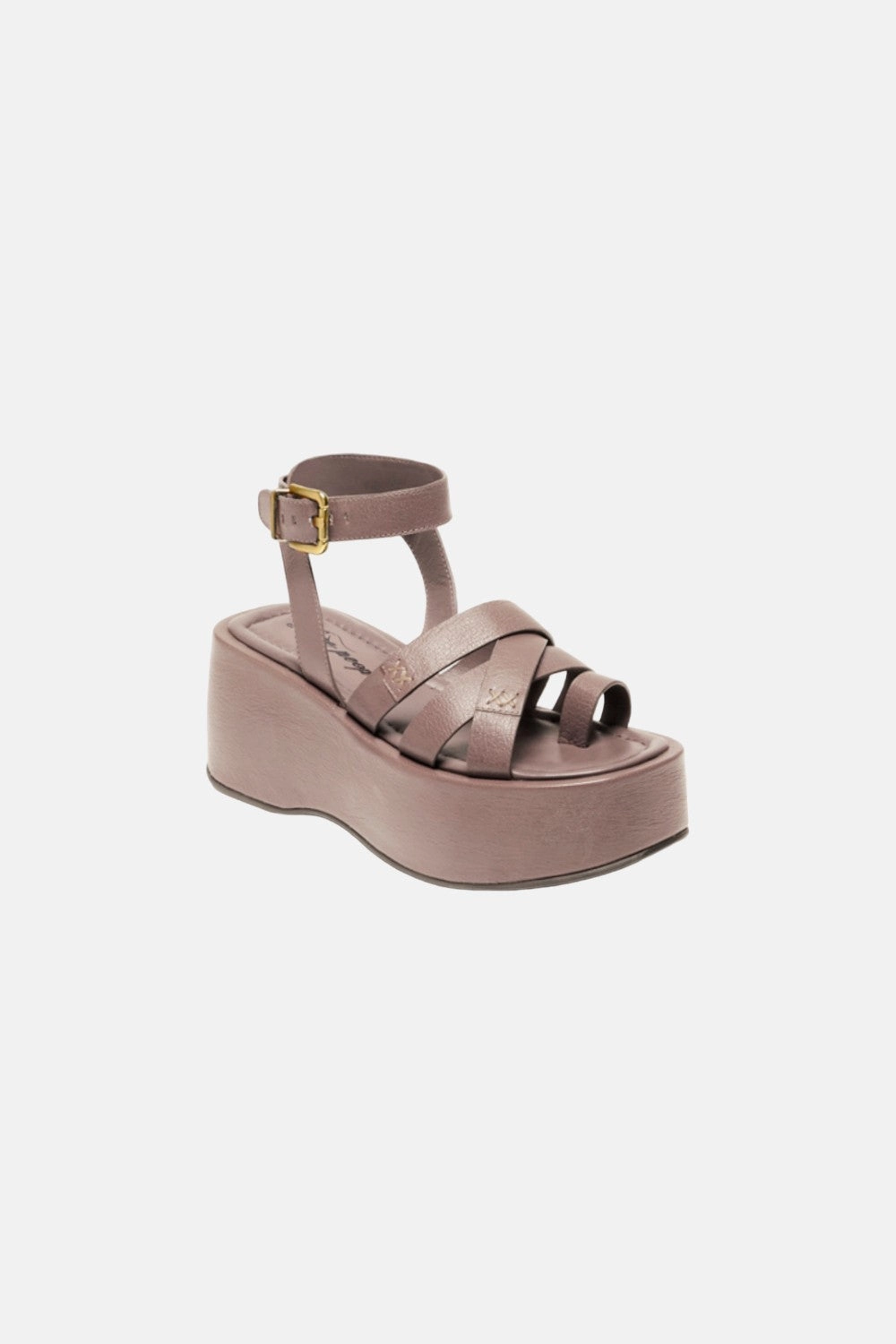 Comfortable foot wrap Relaxation Sandals Free People Shoes Hazel Flatform Sandals in Ember