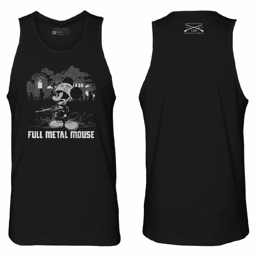 Full Metal Mouse Tank - Black multi - layer storage Flexibility - provided