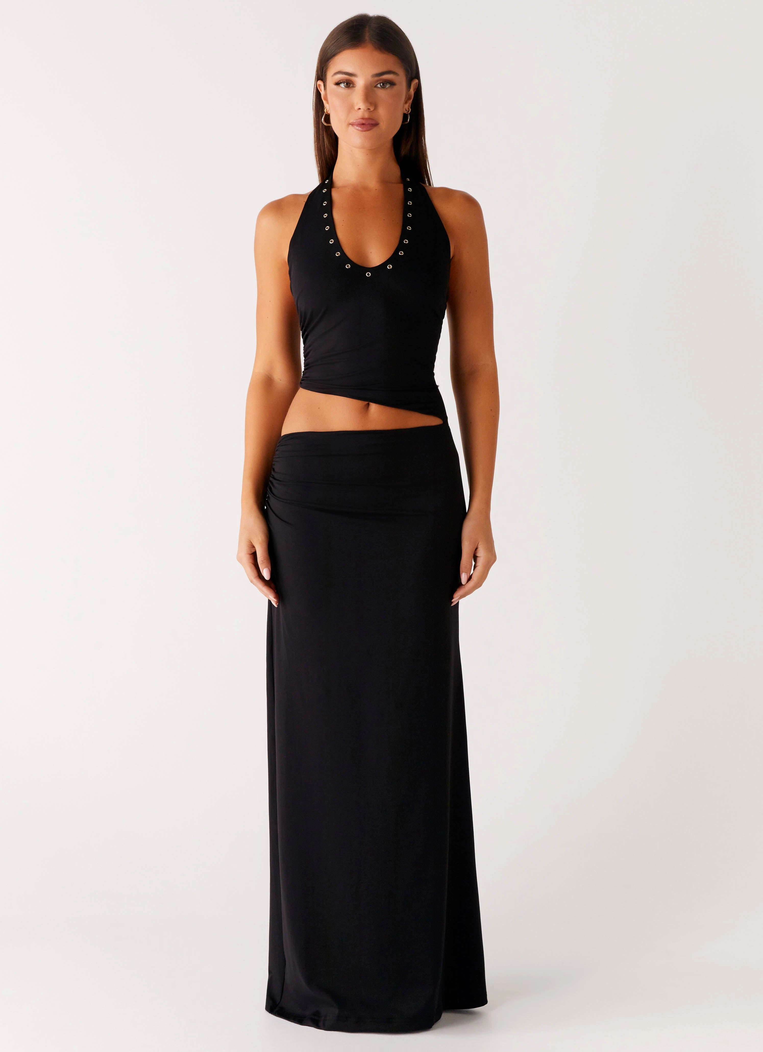 Clean Stitch Chella Maxi Dress - Black