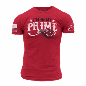 Classic Layering In My Prime T-Shirt - Red