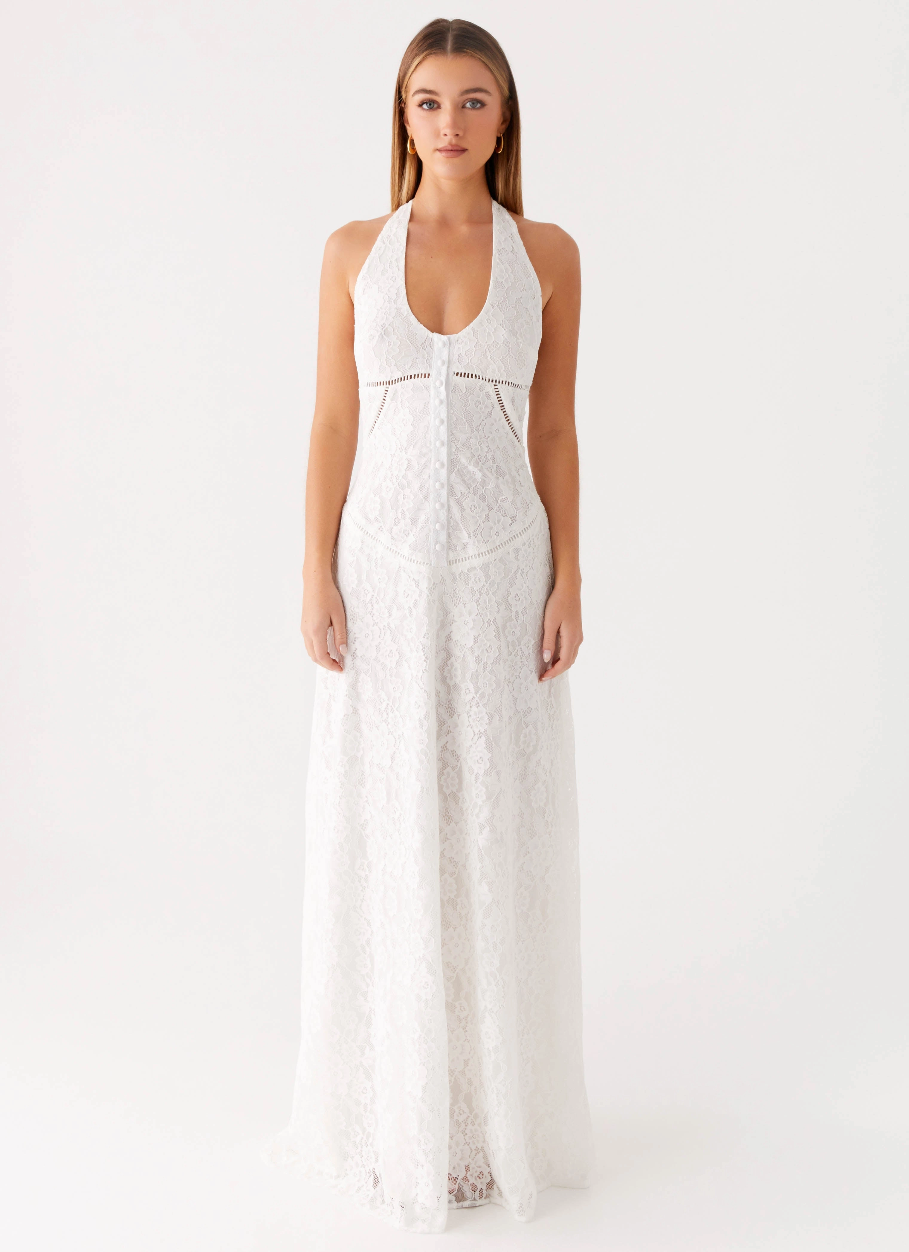 Ember Valley Maxi Dress - Ivory Relax Motion