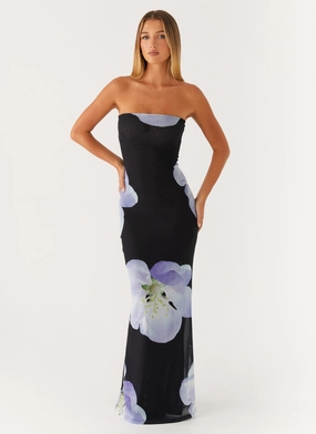 Breeze Flow Jorja Maxi Dress - Flower Print