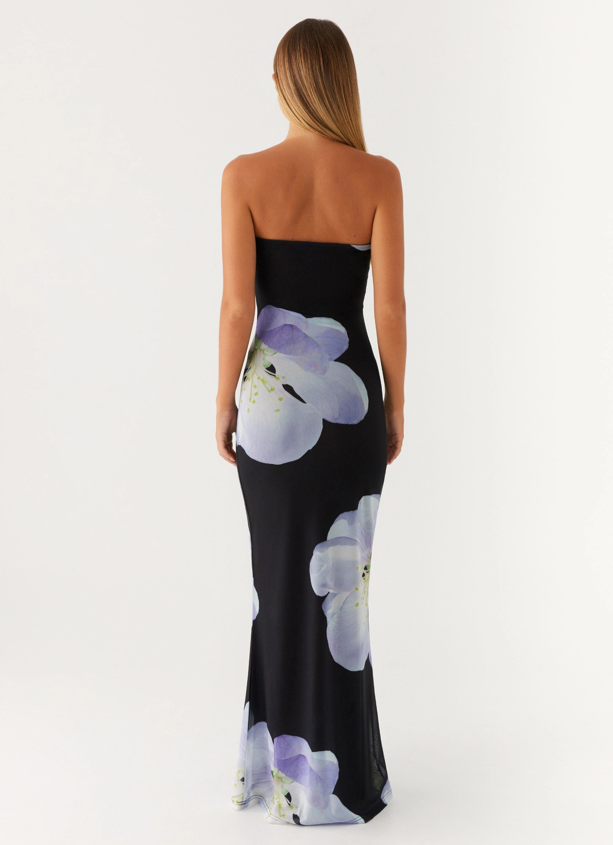 Jorja Maxi Dress - Flower Print Saturated Hue