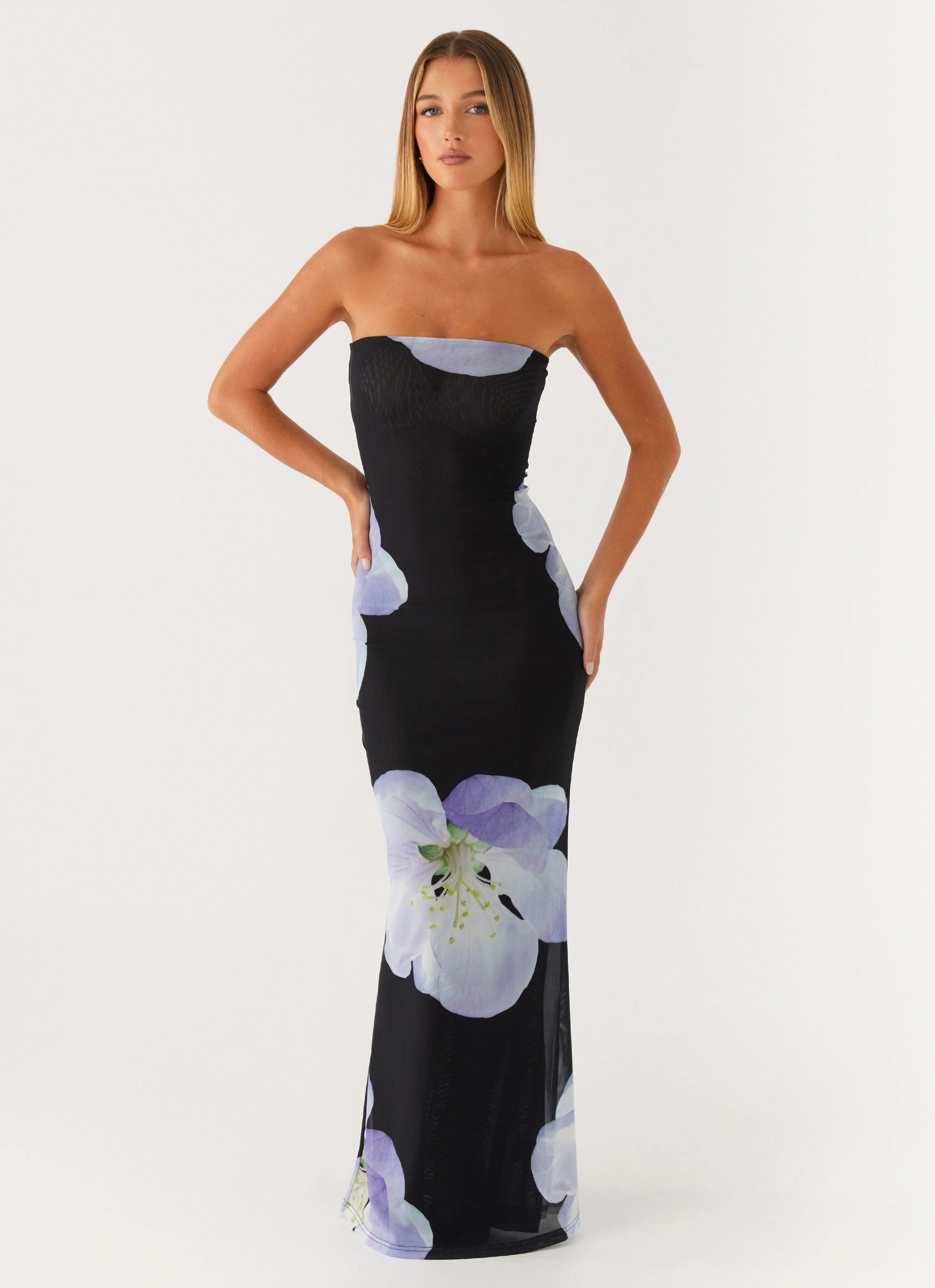 Breeze Flow Jorja Maxi Dress - Flower Print