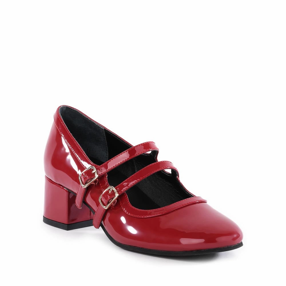 Gatsby Heel - Red Luxury Dress Shoes