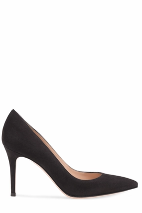 Gianvito 85 Pump light texture Glam Heels for Night Out