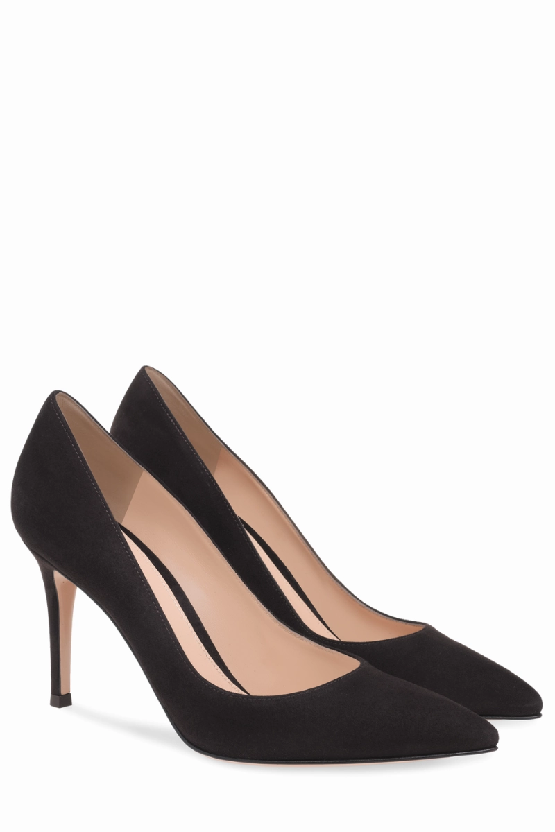 Gianvito 85 Pump Nude Pumps for Weddings Quiet Glam
