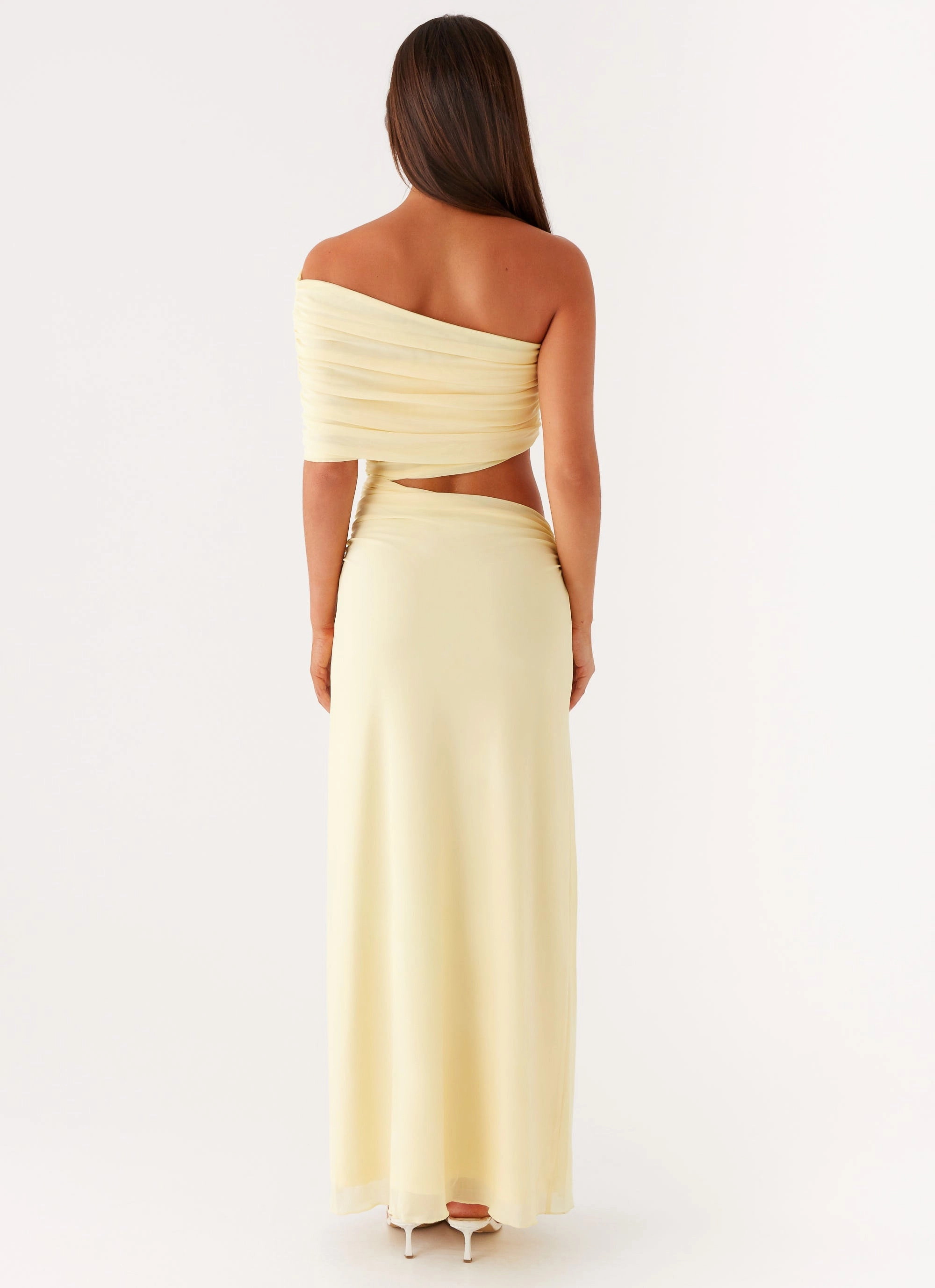 Gillian Maxi Dress - Yellow Minimal Harmony Hot Now