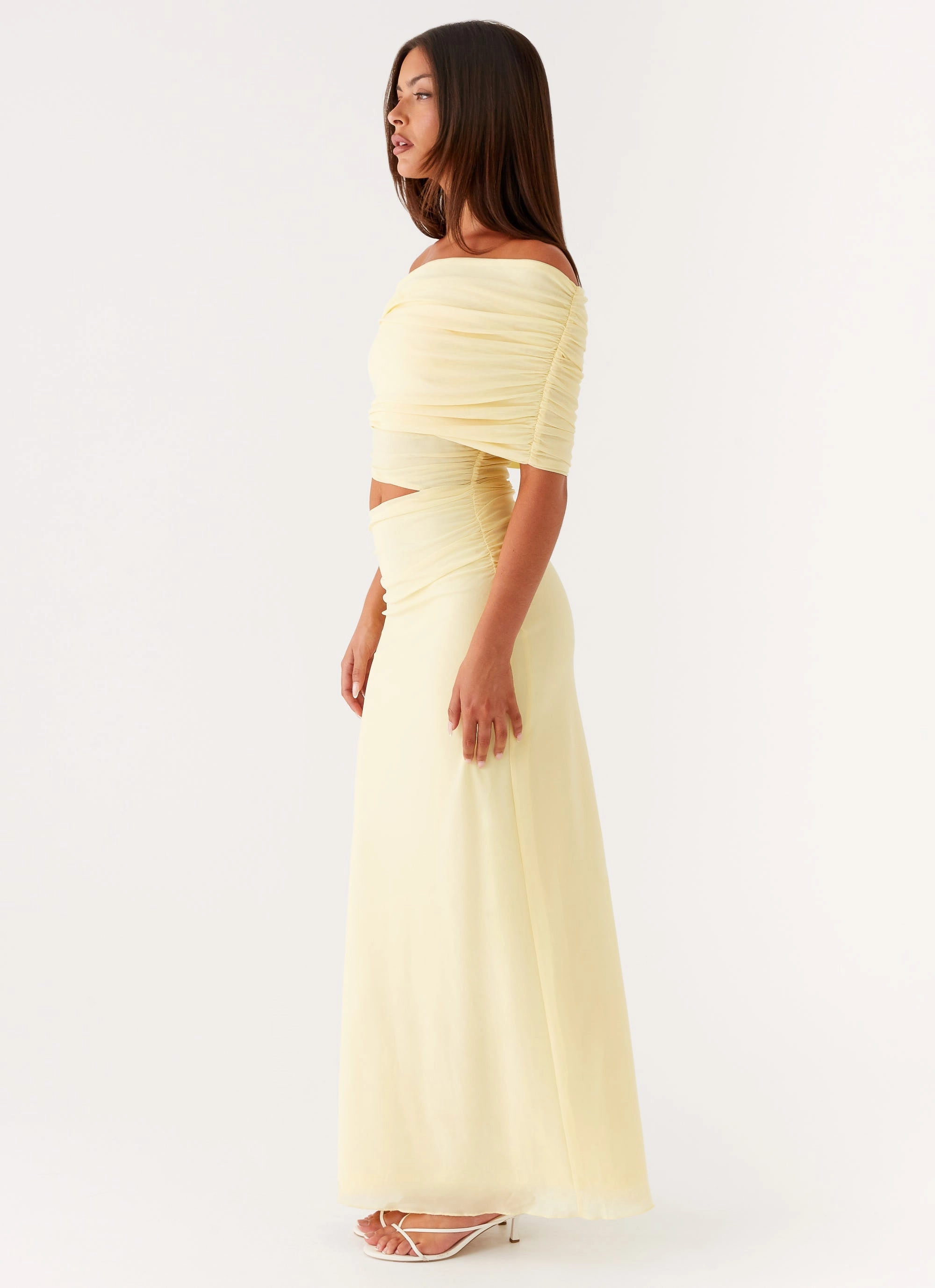 Soul Warm Modern Cut Gillian Maxi Dress - Yellow