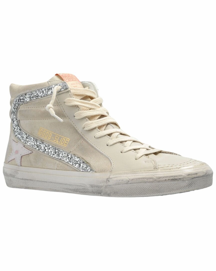 Breathable Lining Golden Goose Slide Classic Suede Sneaker