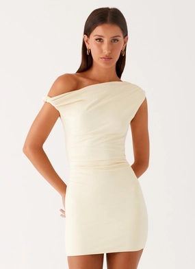 Byron Mini Dress - Sunny Yellow Casual Vibes Business casual