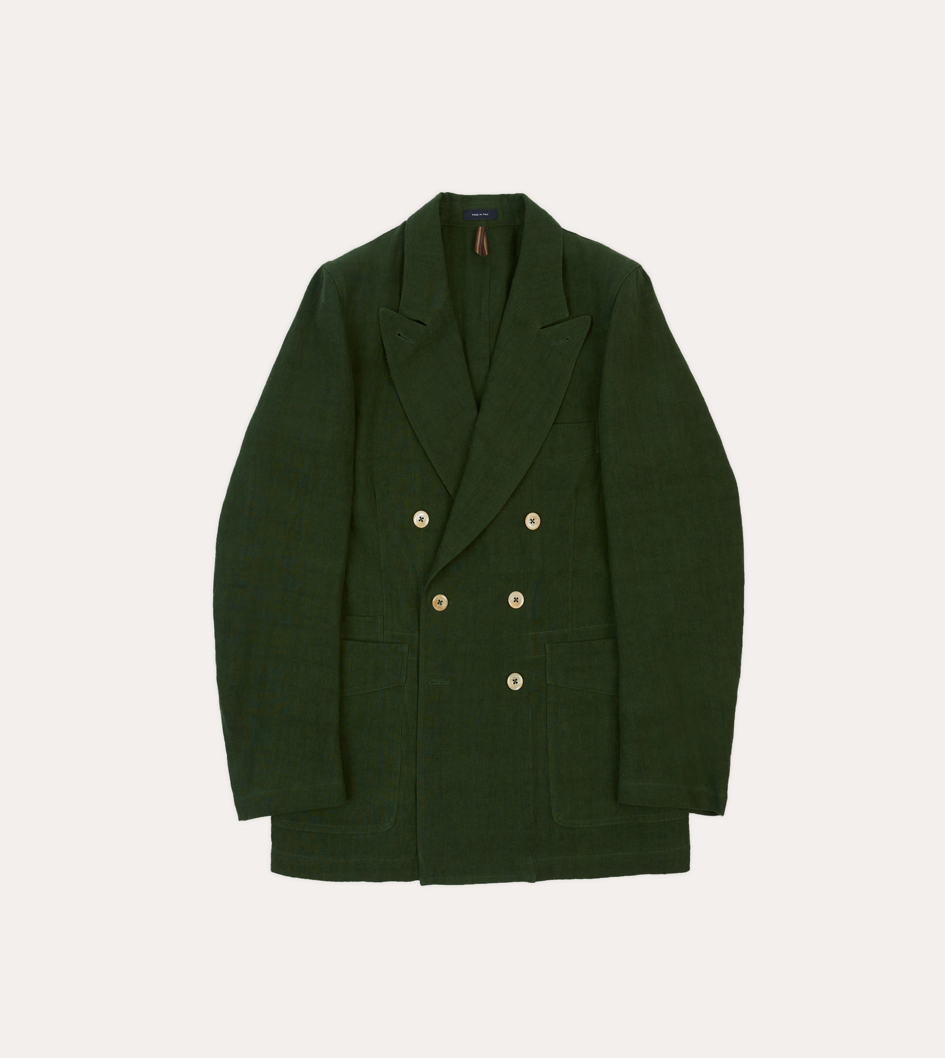Polished Tailoring Green Linen Games Blazer Mk. III