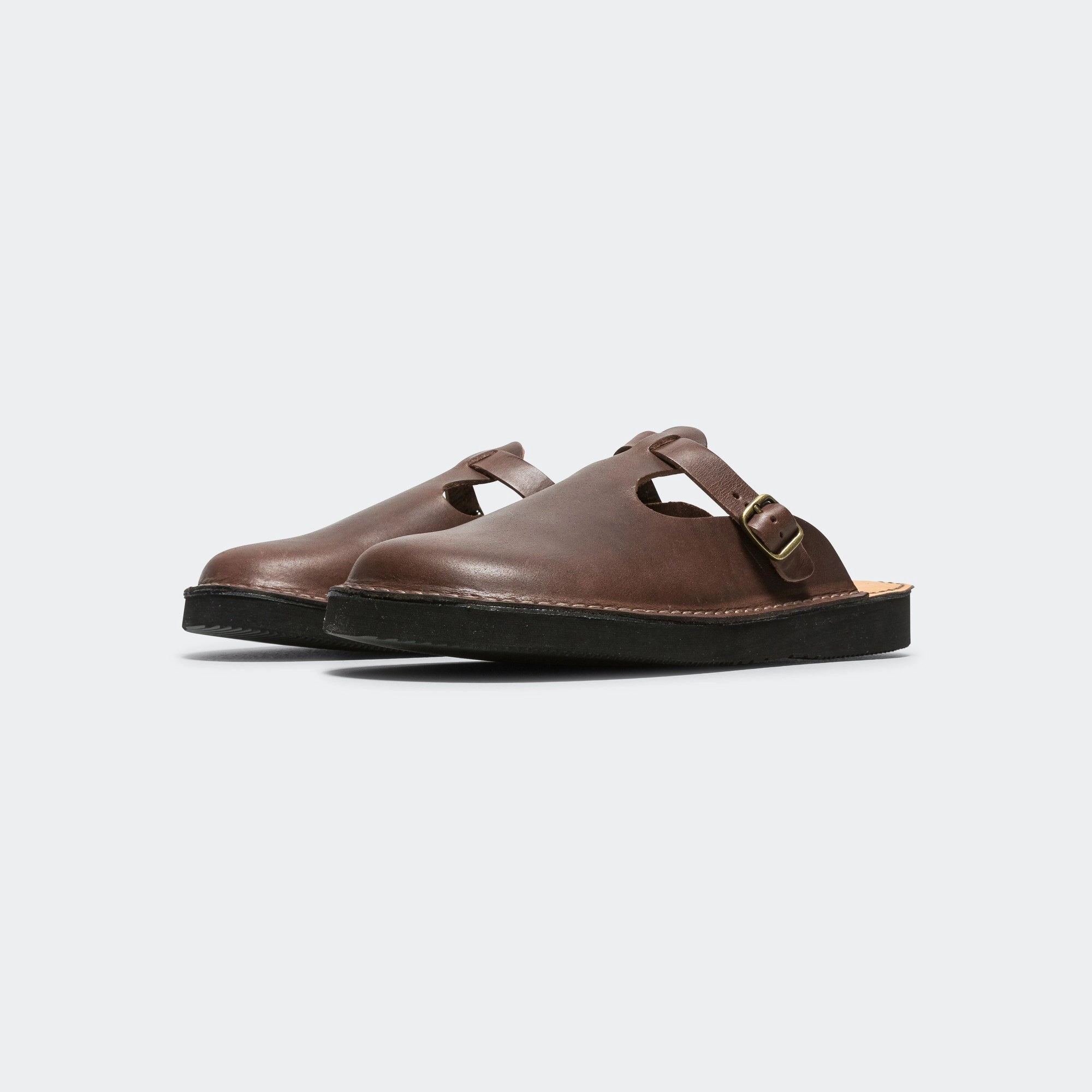 Easy on Non Irritating Edges Gudalur Sandal - Dark Brown