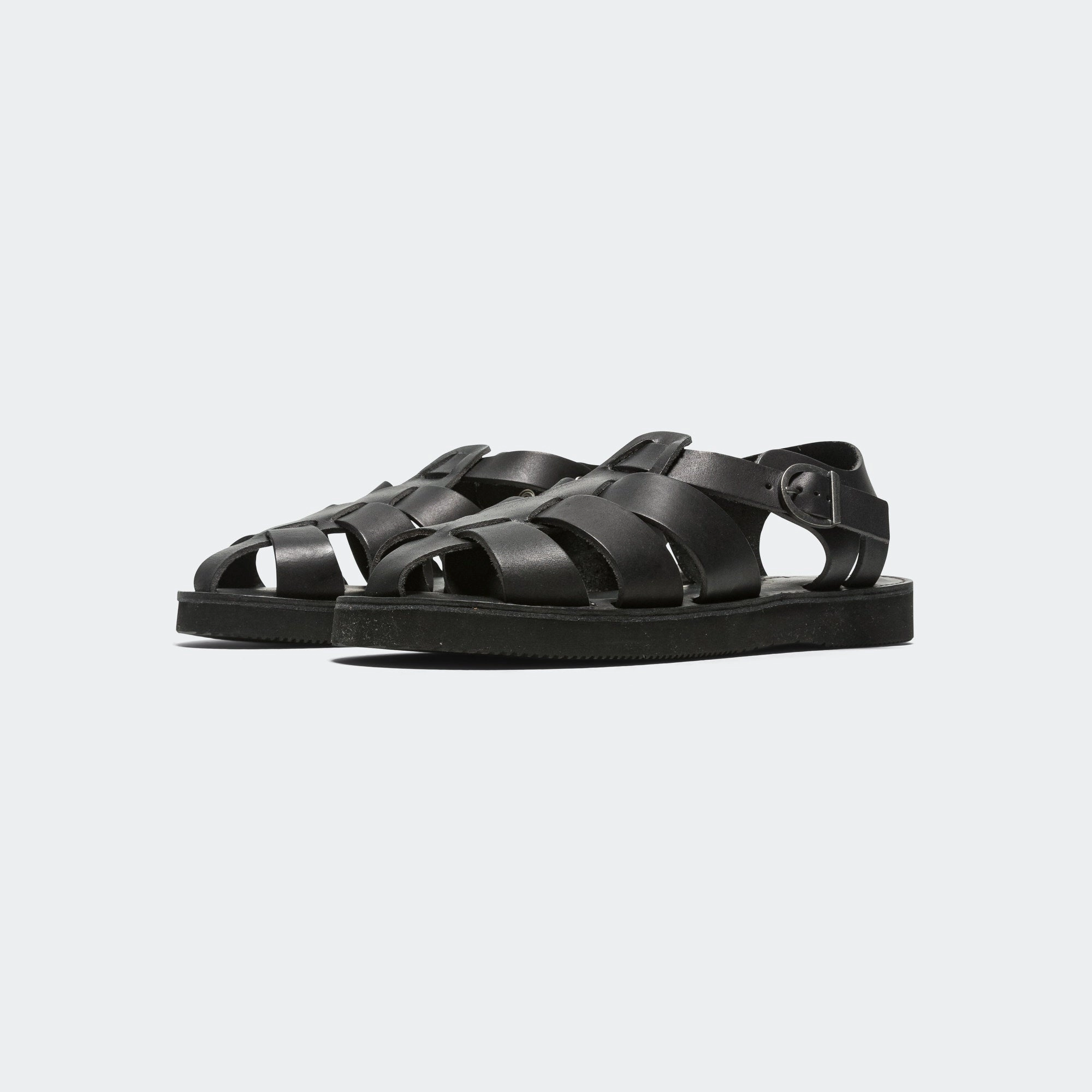 Gurkha Sandal - Black Toe Free Breathable Lining
