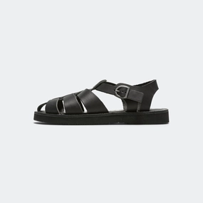 Gurkha Sandal - Black Functional Walking Shoes