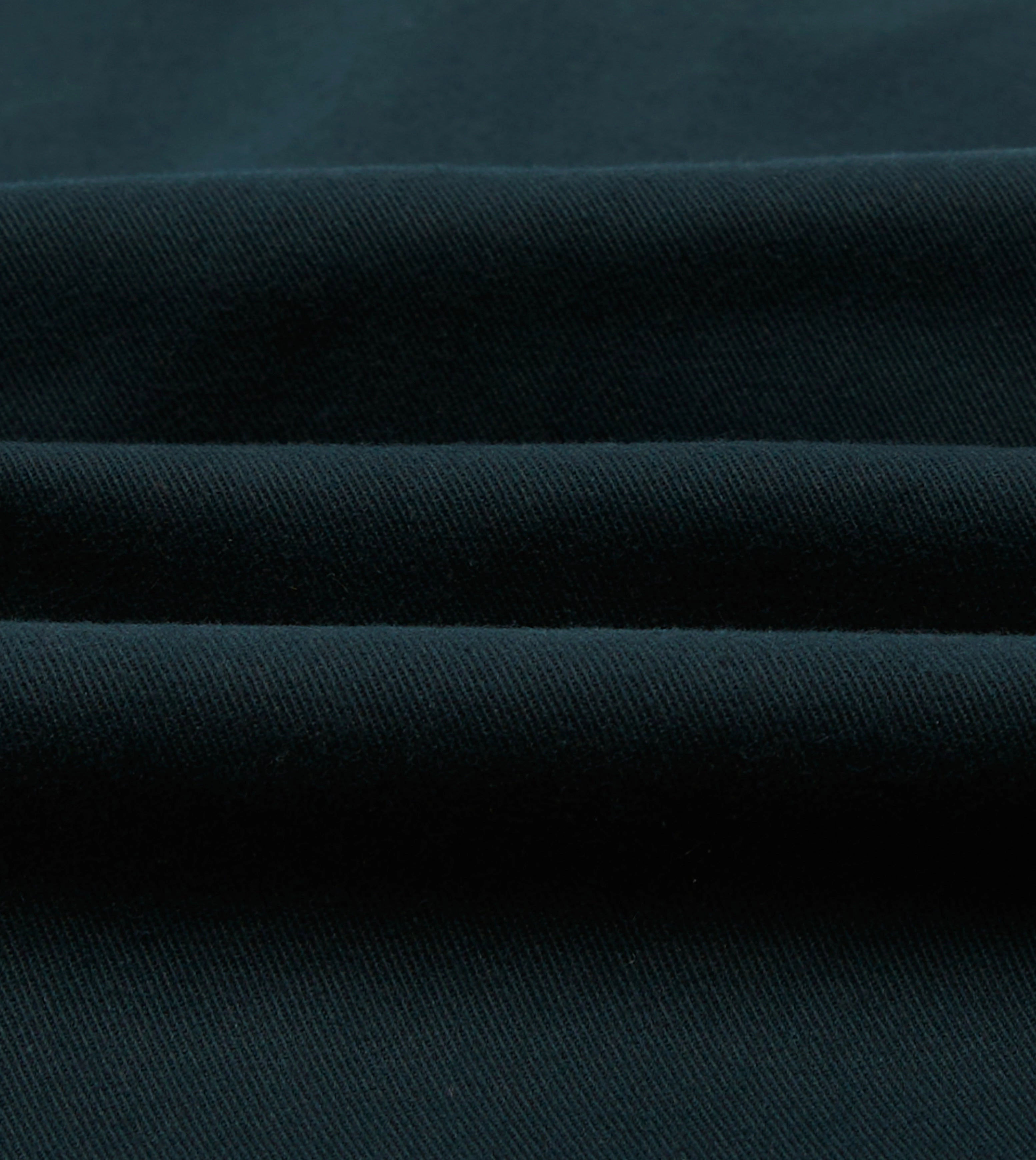 City Vibes Navy Cotton Double-Breasted Chore Coat