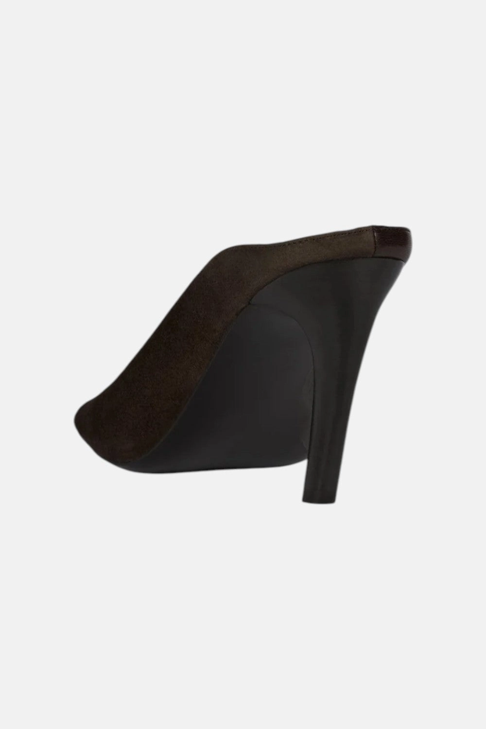 Elegant Feel Jeffrey Campbell Hoof-It in Coffee Suede Combo