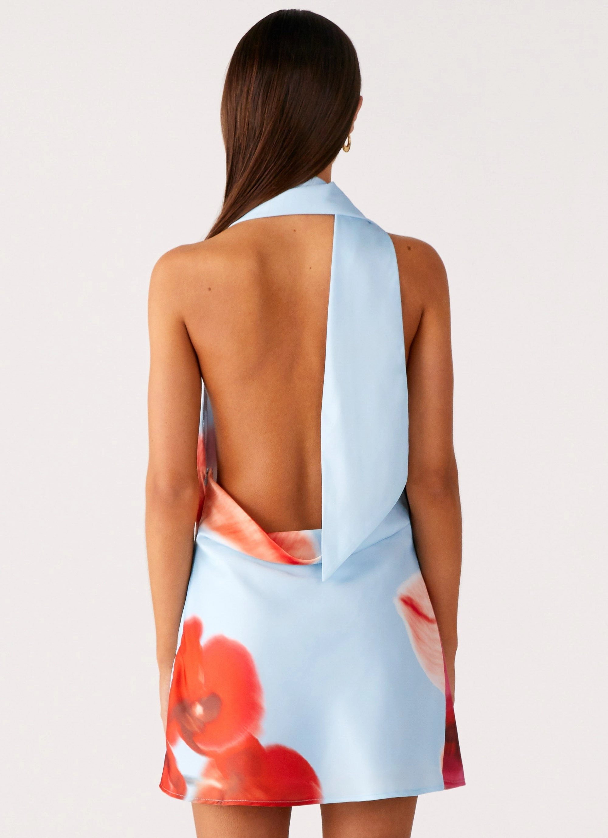 Heidi Mini Dress - Turquoise Bloom Vibrant Spirit Daily Flex