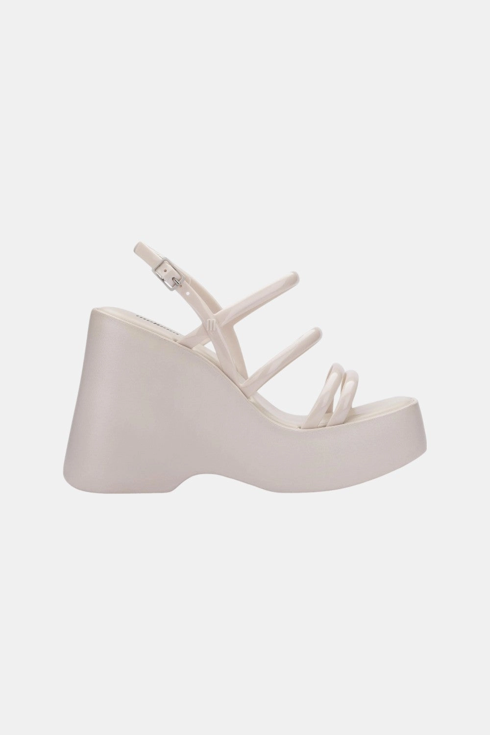 Melissa Jessie Platforms in Beige Lightweight Support