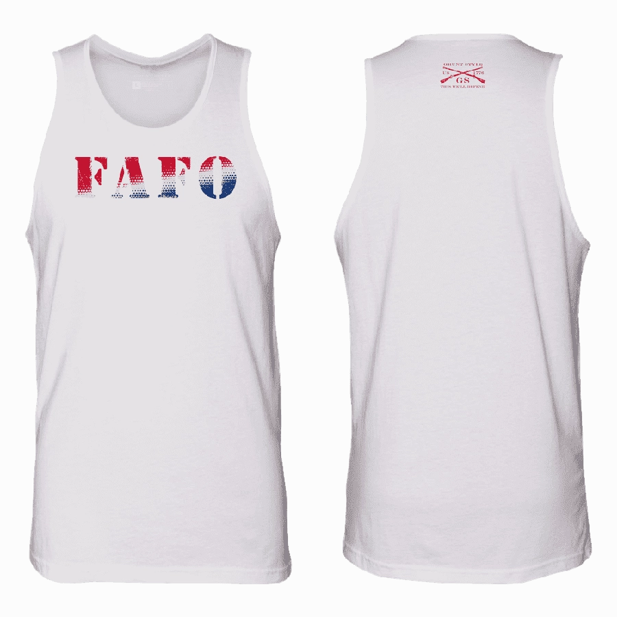 FAFO Tank - White Gift - worthy