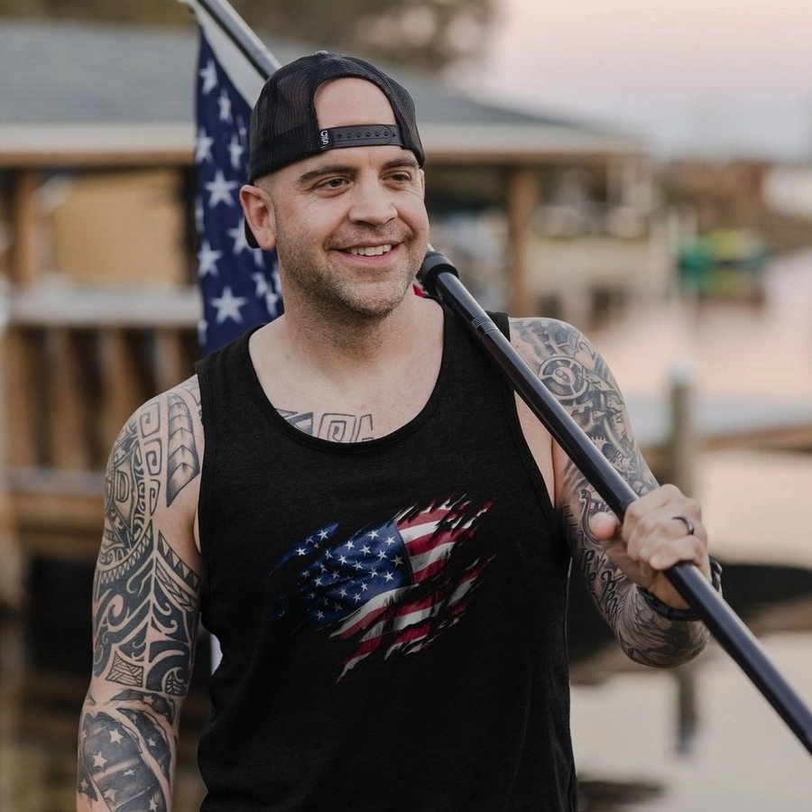 mining Still Standing Tank - Black