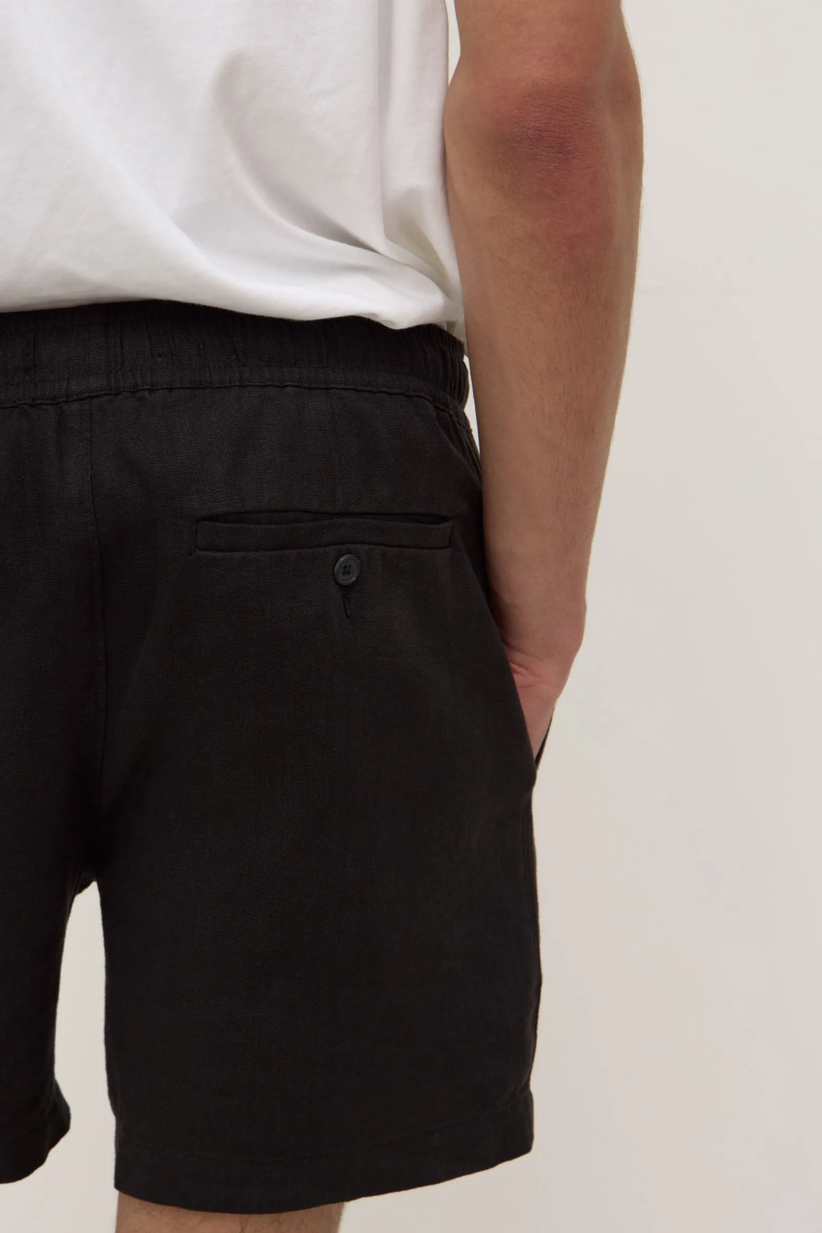 Tide Linen Short School Uniform Smooth Texture