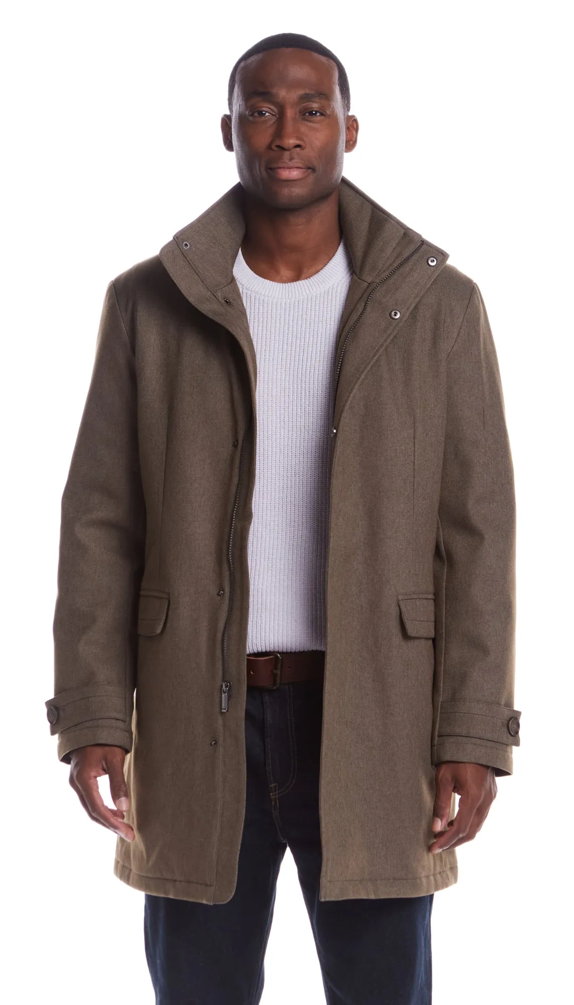 TWILL TECH OVERCOAT Modern Fit