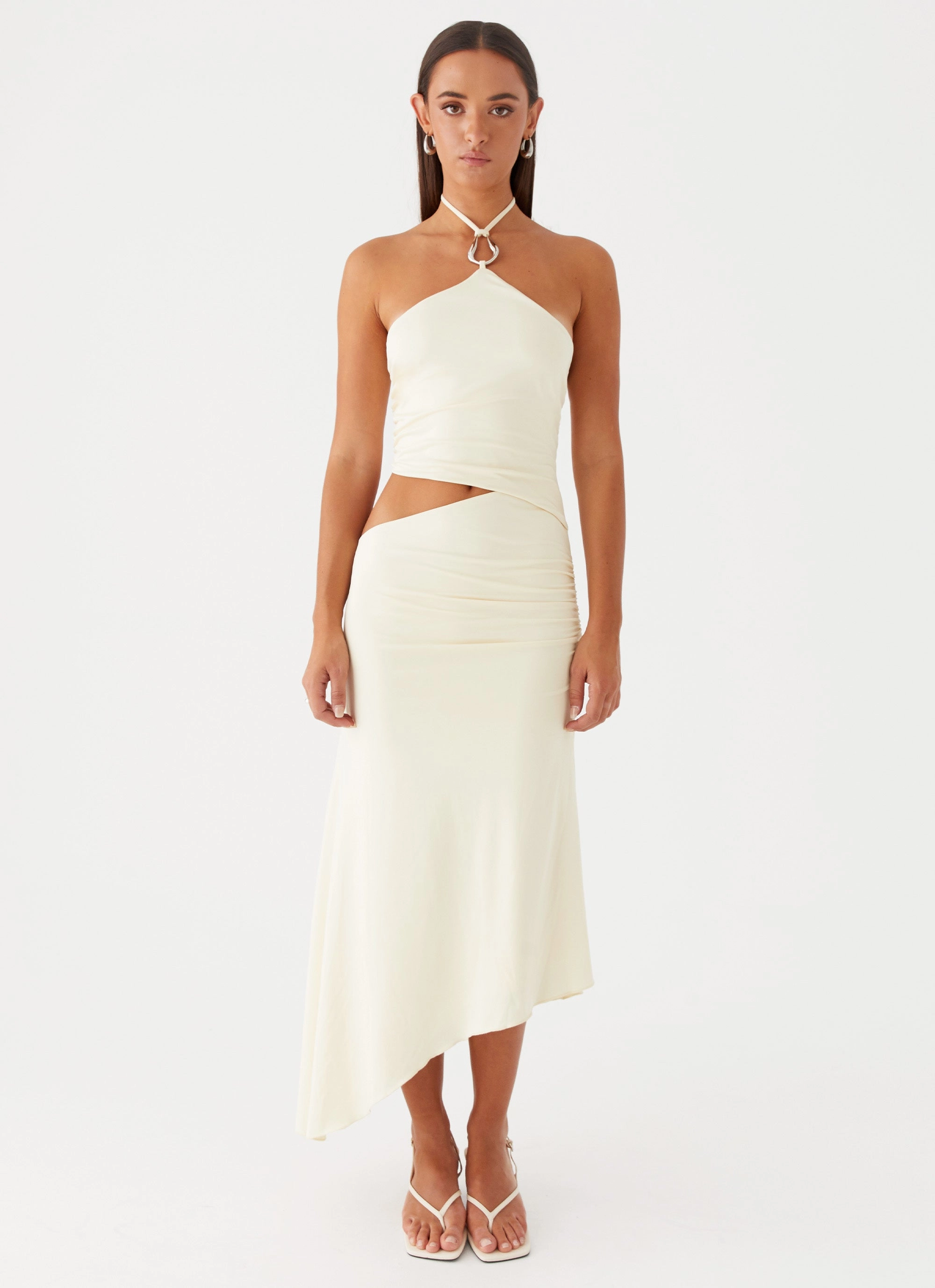 Move Free Calm Mood Tasha Maxi Dress - Lemon
