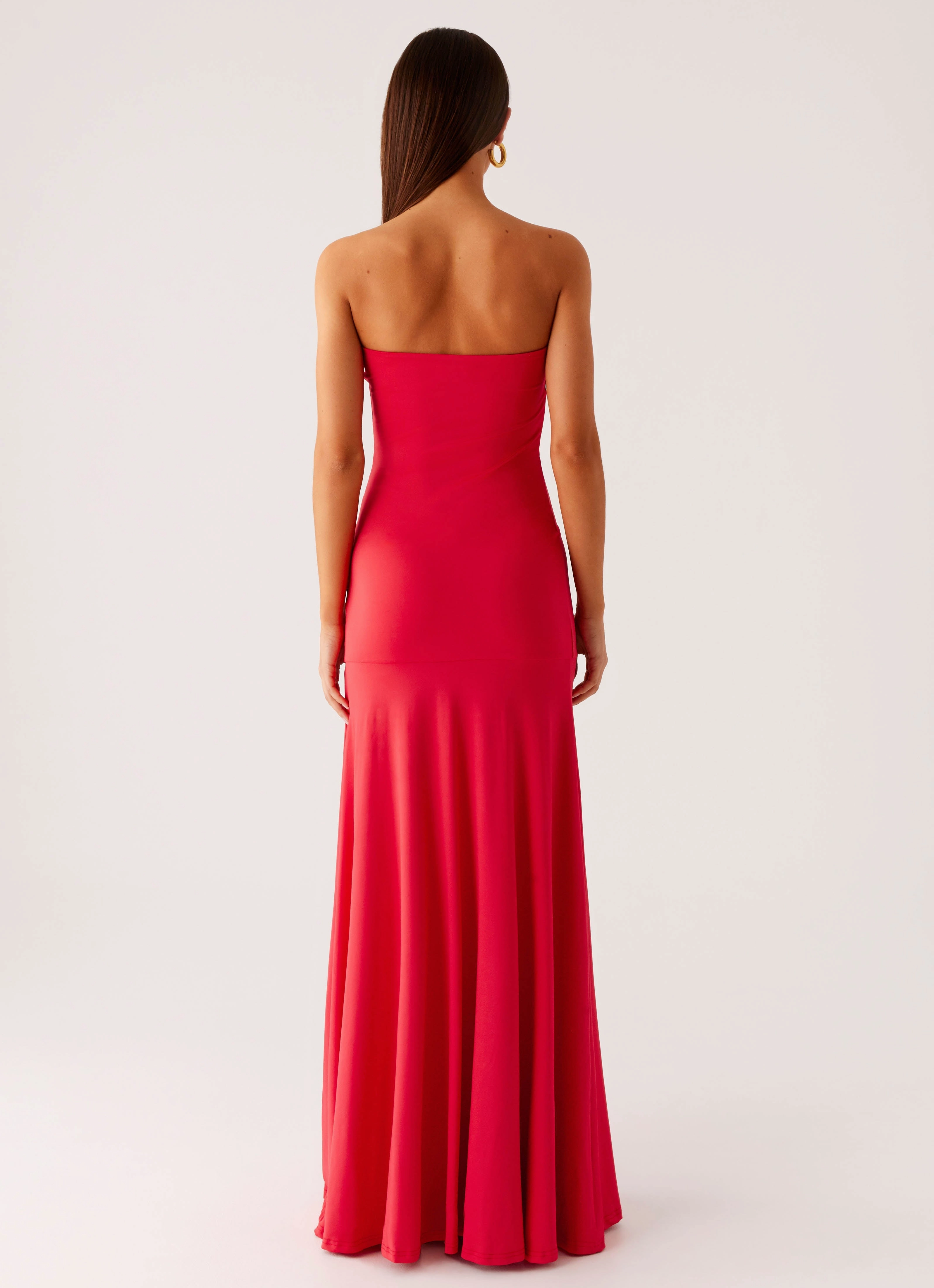 Hurts Like Hell Maxi Dress - Pink photo look Perfect Design