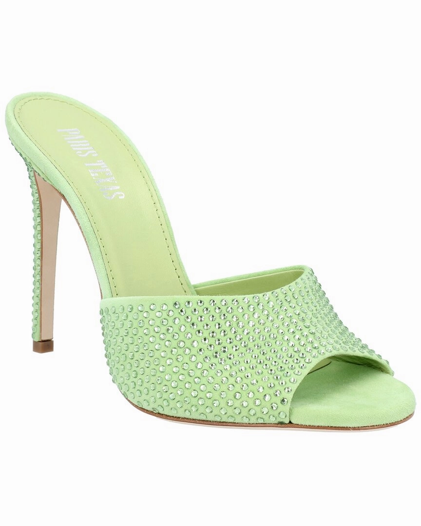 Paris Texas Holly Stiletto Leather Mule Stability control Stretch Mesh