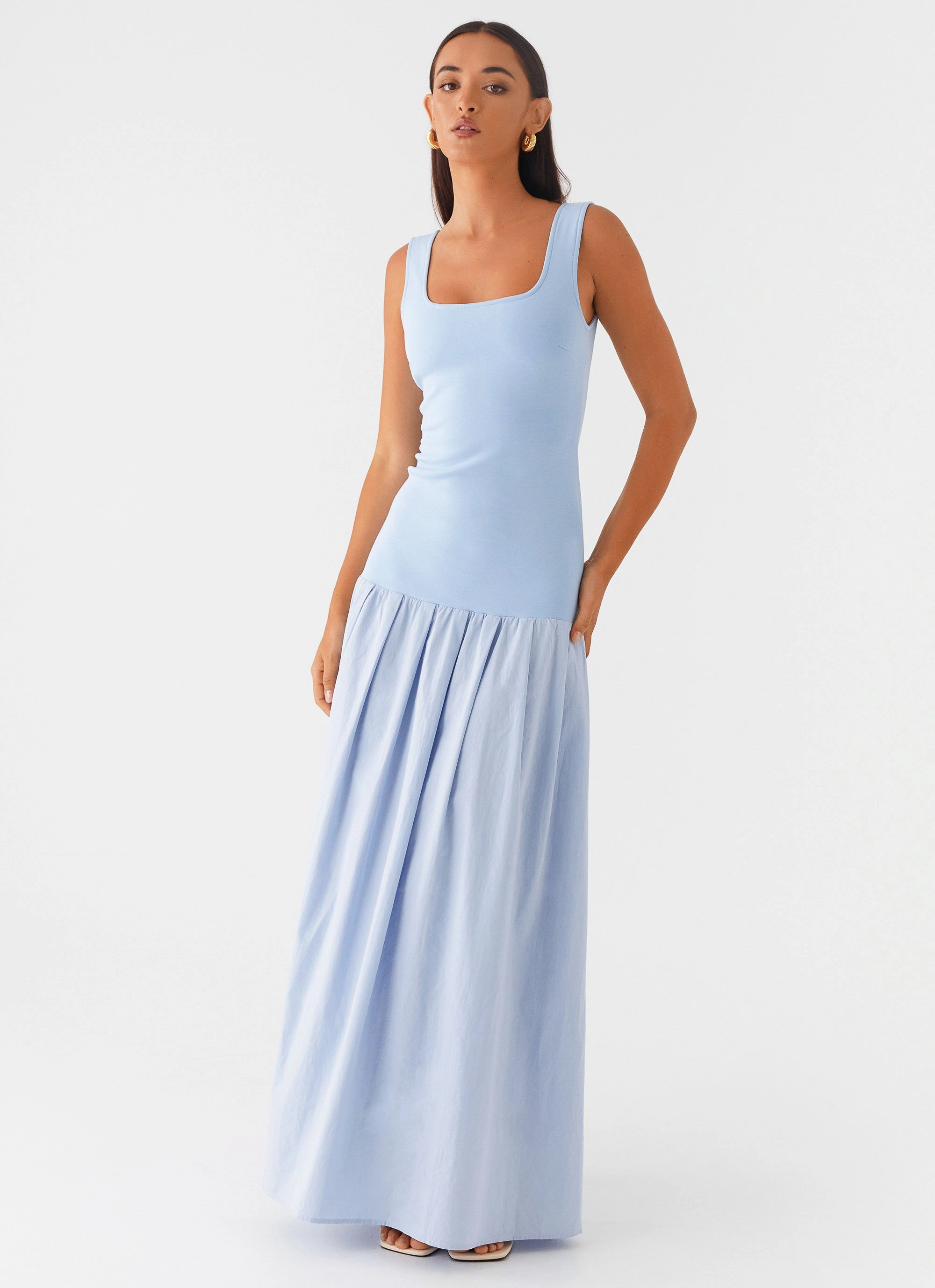 Jaxon Maxi Dress - Blue Date Ready