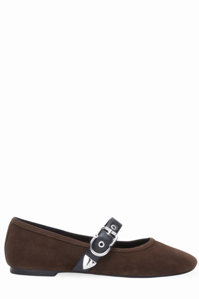 Cozy Footwear Style Coffee Run ID Mary Jane Flat
