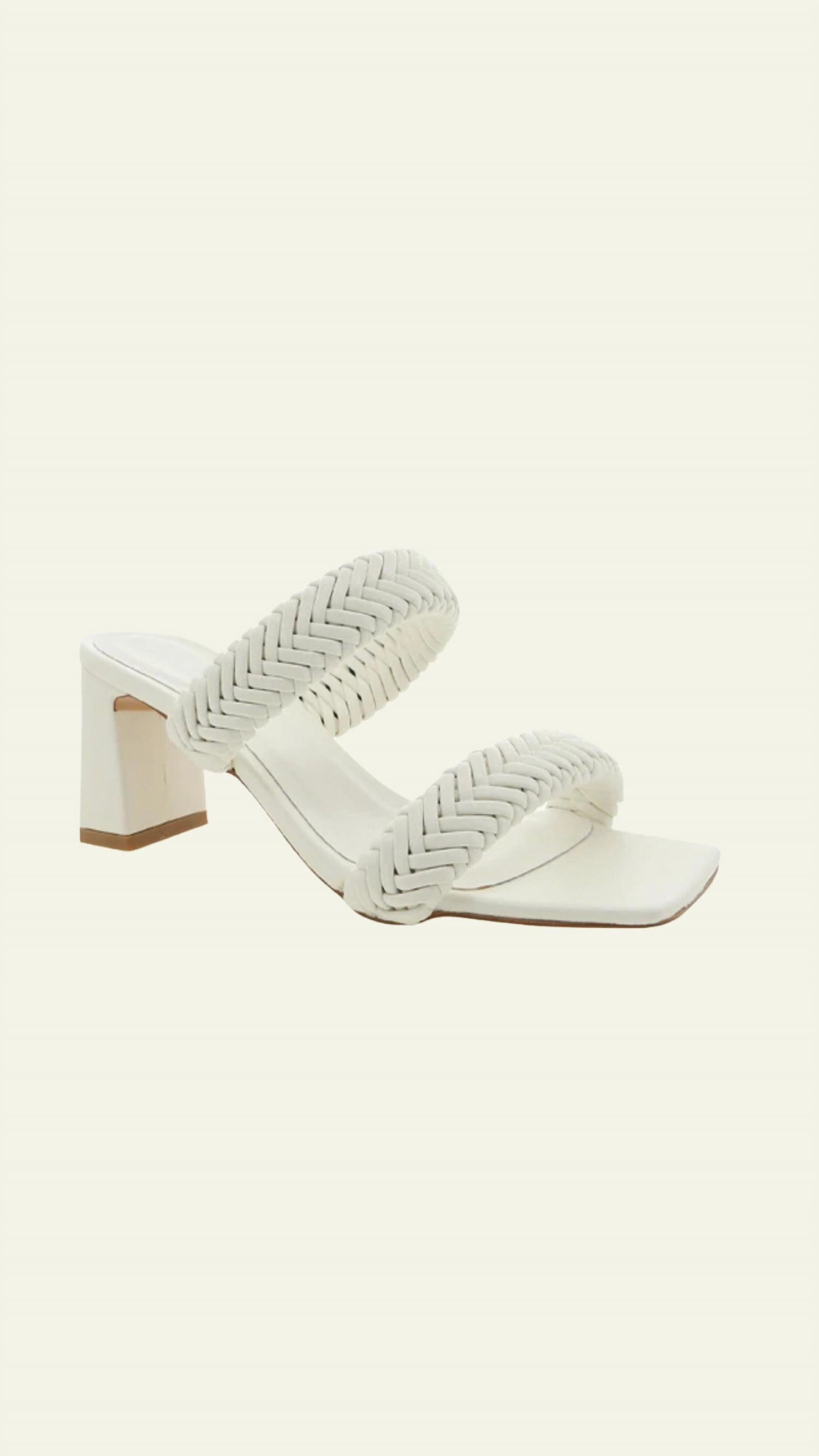Easy Slide Chill Step Sandals Illora Mules In White