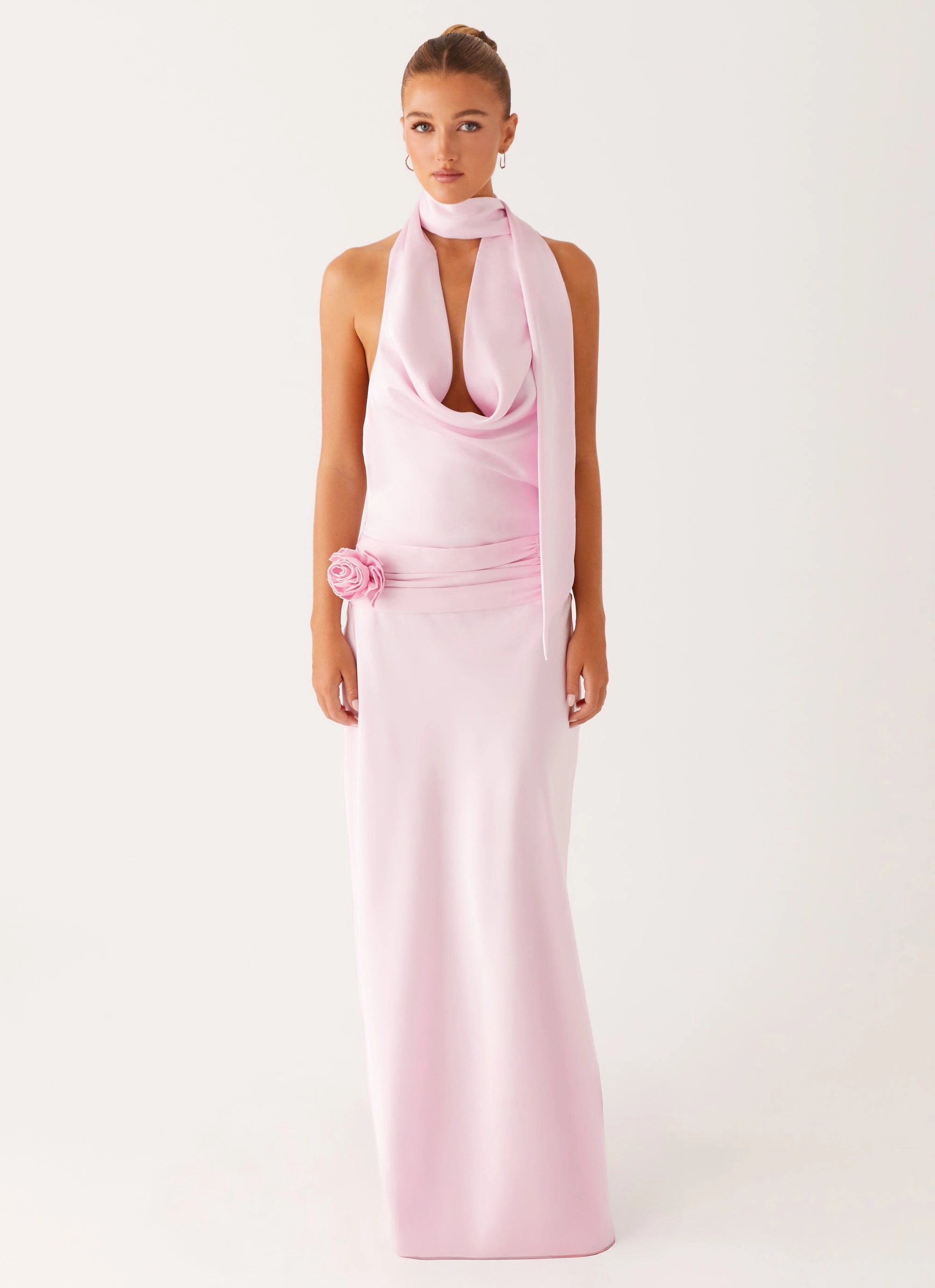 Soft Motion Sophisticated Wear Imani Maxi Dress - Pink