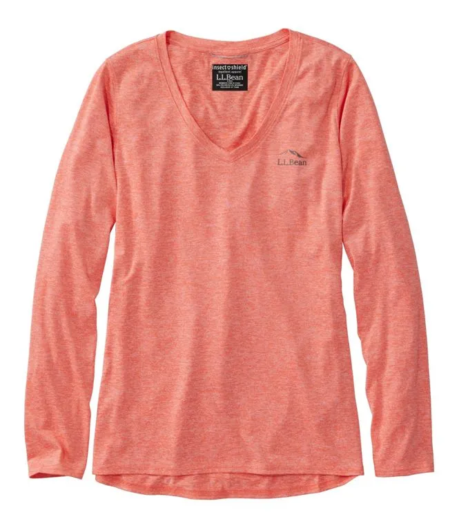 Easy to Carry Trendy Layer Insect Shield Pro Knit Crew Women's Regular